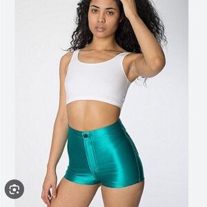💯 American Apparel Vintage Rollerskate Shorts Hot Pants S